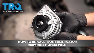 How to Replace Alternator 20092015 Honda Pilot [upl. by Kaela]