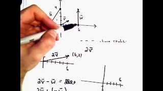 Draw  Sketch a Vector Sum  Example 2 [upl. by Ahsenev]