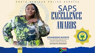 Address by Nthabiseng Ngoepe  SAPS Excellence Awards 20232024 [upl. by Halimak399]