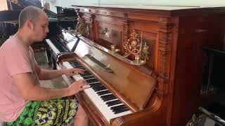 Germany upright piano BLUTHNER like new [upl. by Namhar]