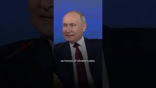 Vladimir Putin attacks Volodymyr Zelenskyys Jewish heritage [upl. by Euqininod]