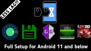 Setup Virtual Xposed Android11 and below  Less Lag [upl. by Aiello705]