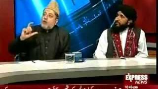 MUFTI HANEEF QURESHI IN EXPRESS NEWS CHANNEL KAL TAK TALK SHOW 5 DEC 2011 [upl. by Metcalf]