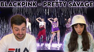 REACCIONAMOS POR PRIMERA VEZ a PRETTY SAVAGE de BLACKPINK 🖤💗  QUÉ SENSUALIDAD 🥵😯 [upl. by Hieronymus622]