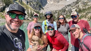 Delta Lake via Lupine Meadows  Grand Teton National Park  Wyoming  4K [upl. by Einyaj984]