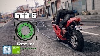 GTA V Redux on Geforce gt 940MX  i7 7500u  16GB ram hp pavilio [upl. by Ojyllek176]