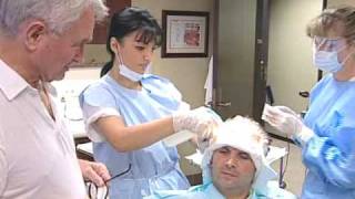 Hair Transplant Procedure by Dr Lee Bosley  Part 2  Bosley Medical [upl. by Durman]