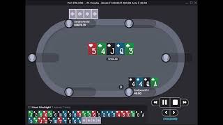 omaha4rollz Vs Endboss123 🔥 High Stakes Poker [upl. by Nohsreg]