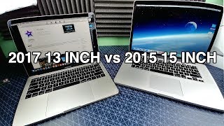 2017 MacBook Pro vs 2015  Which To Buy [upl. by Eiramnaej]