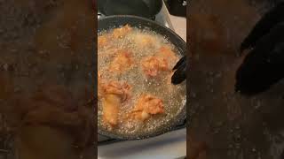 Golden Brown Fried Chicken 🍗 food chicken cooking [upl. by Firooc]