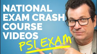 PSI Real Estate Exam Crash Course Videos Now Available [upl. by Marmion]