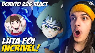 DENKI VS TSUBAKI  React Boruto 226 [upl. by Borries]