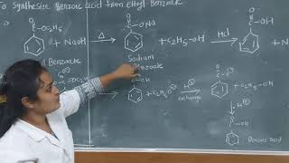 TO SYNTHESIZE BENZOIC ACID FROM ETHYL BENZOATE [upl. by Pacien438]