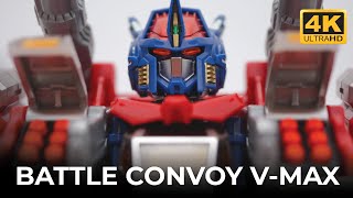 Diaclone DA65 Battle Convoy VMAX Review [upl. by Sterrett691]