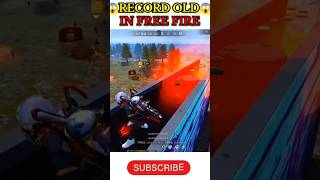 Record old player in free fire😱viralvideo trending youtubeshorts shorts video garenafreefire [upl. by Rives]