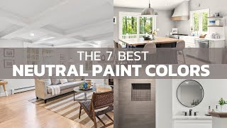 7 Most Popular Neutral Paint Colors  2023 Whole House Paint Color Ideas [upl. by Ferreby95]