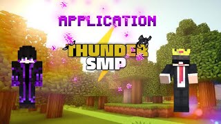 application for thender smp applicationforrhendersmp smp application [upl. by Sirromad7]