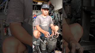 Doktor mekanik pasang stang ‼️youtubeshorts mekanik bengkelmotor [upl. by Jeniece115]