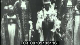 1936 England  George VI coronation Edward VIII and Wallis Simpson marry [upl. by Blaise]