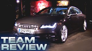 The Audi S7 Team Review  Fifth Gear [upl. by Aynekat]