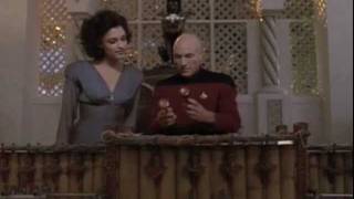 Star Trek TNG Recut Ep024 Captains Yule Log [upl. by Aihsekan625]