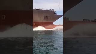 Super huge vessel being Launched [upl. by Pauletta]