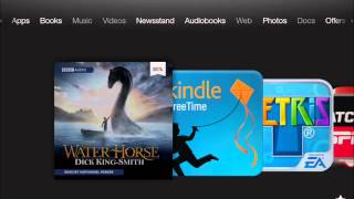 Audiobooks on Kindle Fire HD An Overview [upl. by Nomolos520]