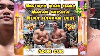 Cara besarin otot dada dengan mudah  untuk pemula jamin 2 bulan BESAR gym bodybuilding bulking [upl. by Rehctaht]