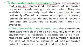 natural resources  types of natural resources  Biotic and Abiotic resources by Dr Rahul ojha [upl. by Libna]