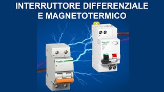 Interruttore differenziale e magnetotermico [upl. by Voorhis]