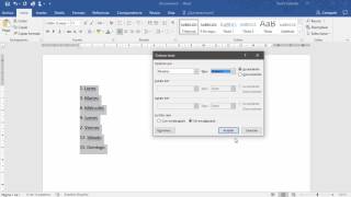 Ordenar palabras en Word  alfabética y numeral [upl. by Dinnage]