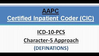 ICD10PCS Character 5 Approach Definations [upl. by Geraud98]