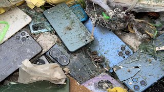 Great day😍 Restoration Destroyed Phone Found in Garbage Dumps How i Restore Smashed Vivo Y15s [upl. by Bunker]