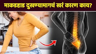 माकडहाड दुखत असेल तर काय करावं   Tailbone Pain Exercises  Lokmat Sakhi  RI3 [upl. by Russom]