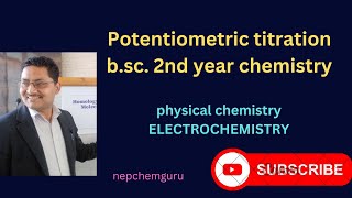 potentiometrictitrationbsc2ndyearchemistryelectrochemistryphysicalchemistry [upl. by Gambell]