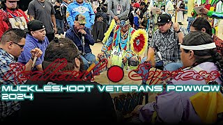 Redhawk 🔴 Express Contest Song l Muckleshoot Veterans Powwow 2024 [upl. by Ajay529]