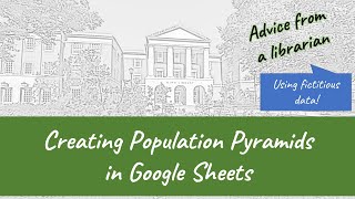 How to Make Population Pyramids in Google Sheets [upl. by Dier]