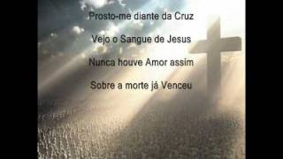 Aline Barros  Diante da Cruz  com Letra [upl. by Ignazio631]