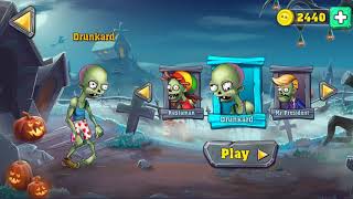 Bowmasters Clon Bowman Zombie Gameplay Walkthrough part 1 iOS Android [upl. by Eloc]