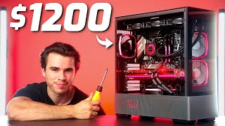 The BEST 👑 1200 1440p Gaming PC⚡Build Guide 2024 [upl. by Yhprum]