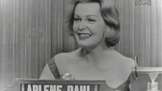 Whats My Line  Arlene Dahl Apr 25 1954 [upl. by Odnolor806]