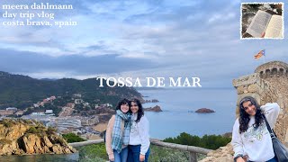 a postcard from tossa de mar costa brava spain 🌥🌴 🌊  vlogmas day 3 [upl. by Akinehs]