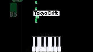 Tokyo Drift  Piano Tutorial [upl. by Aiouqahs]