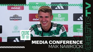 Full Celtic Media Conference Maik Nawrocki 26723 [upl. by Dayna]