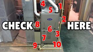 10 Common Reasons Why Gas Furnace Wont Turn On [upl. by Barina503]