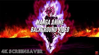 Screensaver 4k Anime  Anime Manga Screensaver  video Background 4k whit ambiental music [upl. by Stringer]