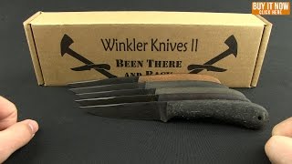 Winkler Knives WK II Operator Fixed Blade Overview [upl. by Eirised]