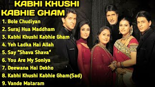 Kabhi Khushi Kabhie Gham Movie All Songs Shahrukh Khan amp KajolMUSICAL WORLD [upl. by Mandell]