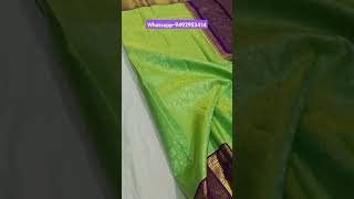 Pure kanchipuram pattu sarees price13800 freeship for orders whatsapp9492953414youtubesilkmark [upl. by Teddy]