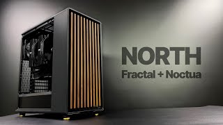 Fractal Design North  Blackout PC Build l Noctua NHD15  Radeon RX 7900 XT [upl. by Newo]